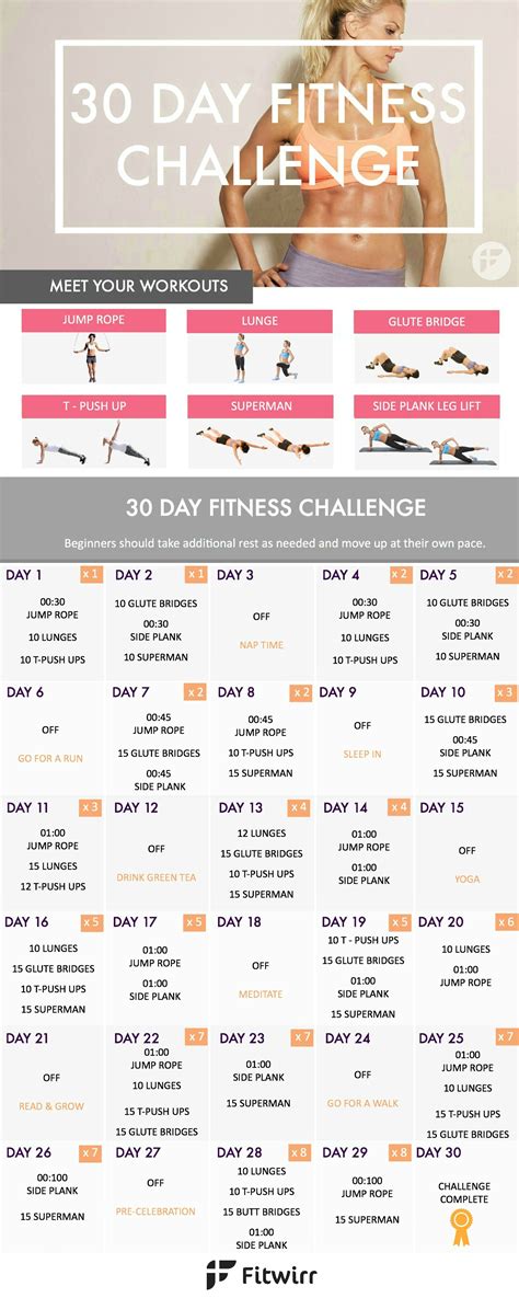 30 day fitness challenge results|Four 30.